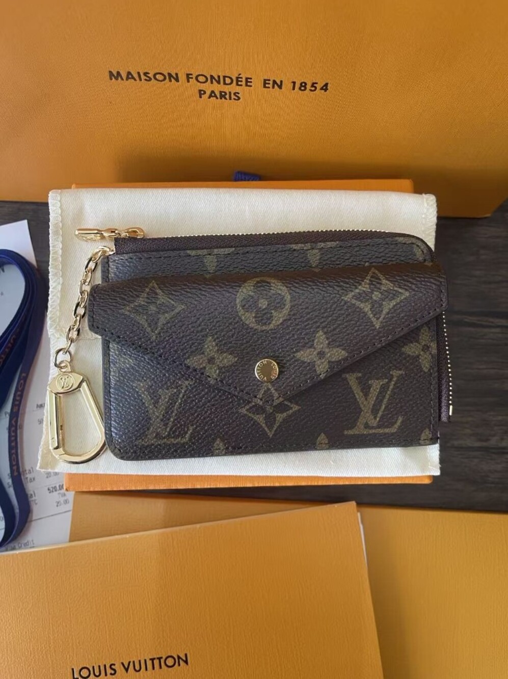 Louis Vuitton Card Holder Recto Versooriginal box. - Picture 2 of 10